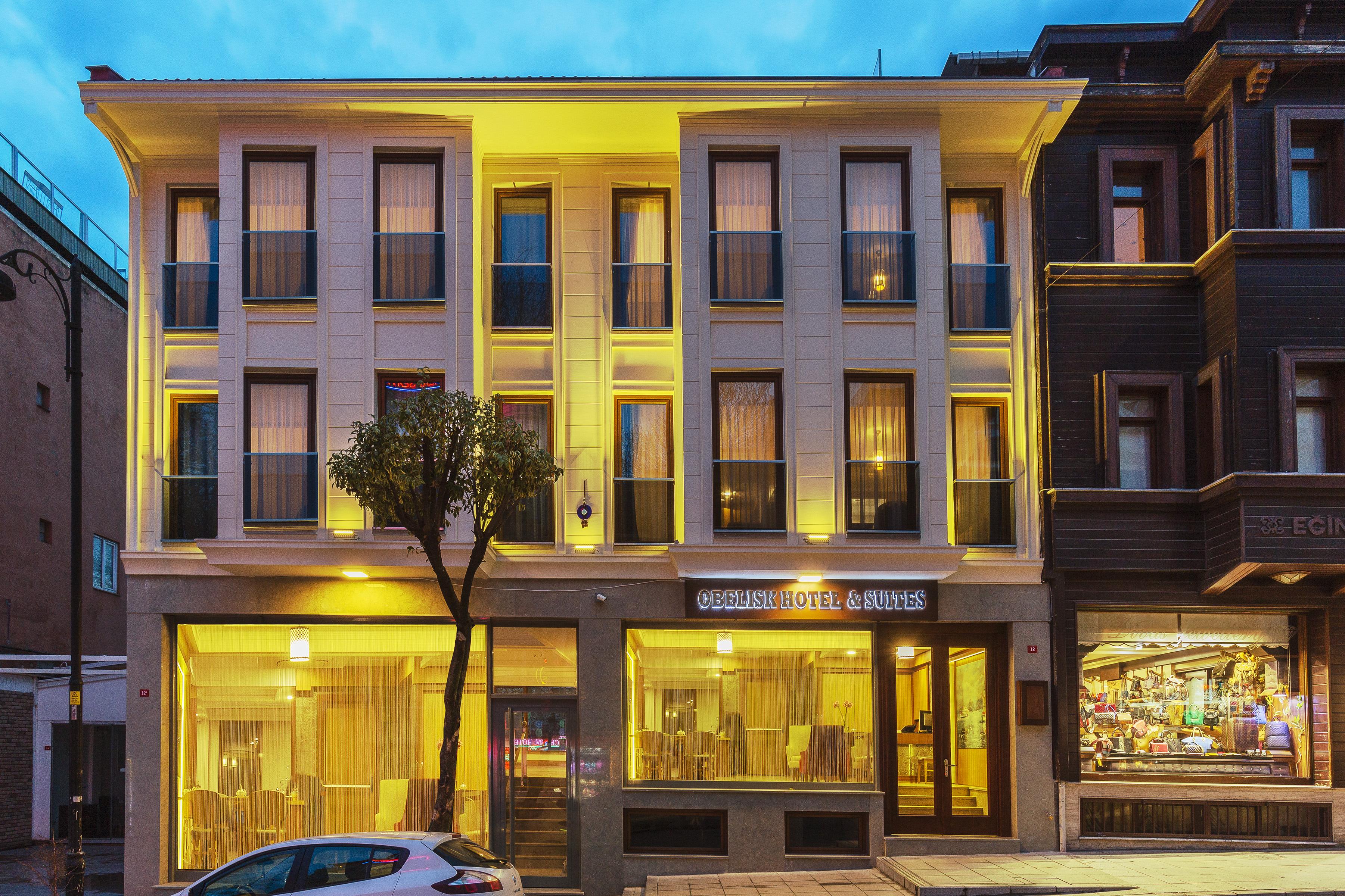 Obelisk Hotel & Suites Istambul Exterior foto
